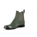 Womens low boots Méduse Japtrans Green/Black