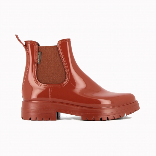 Womens low boots Méduse Japmod Terracotta