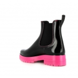 Bottines femme Méduse Jalbal Noir/Fuchsia JALBAL-FE-NOIRFUCHSIA