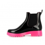 Bottines femme Méduse Jalbal Noir/Fuchsia JALBAL-FE-NOIRFUCHSIA