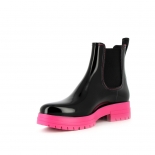 Bottines femme Méduse Jalbal Noir/Fuchsia JALBAL-FE-NOIRFUCHSIA