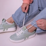 Women sneakers Méduse Sakura Celadon
