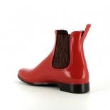 Womens low boots Méduse Japtrans Garnet/Brown