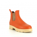 Womens low boots Méduse Juloi Brick Red/Beige