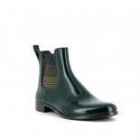 Womens low boots Méduse Japoul Green/Anthracite