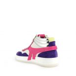 Baskets femme Méduse Sakura 780 Blanc/Violet/Fuchsia SAKURA-FE-BLANCVIOLETFUCHSIA