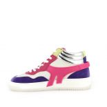 Baskets femme Méduse Sakura 780 Blanc/Violet/Fuchsia SAKURA-FE-BLANCVIOLETFUCHSIA