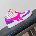 Women sneakers Méduse Sakura 780 White/Purple/Fuchsia