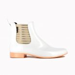 Bottines femme Méduse Japlon Blanc/Pêche JAPLON-FE-BLANCPECHE