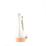 Womens low boots Méduse Japlon White/Peach