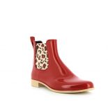 Womens low boots Méduse Japleo Garnet/Beige