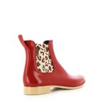 Womens low boots Méduse Japleo Garnet/Beige