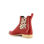 Womens low boots Méduse Japleo Garnet/Beige