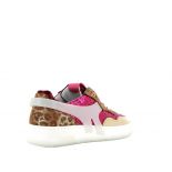 Baskets femme Méduse Sakura 208 Fuchsia/Leopard SAKURA-FE-FUCHSIALEOPARD