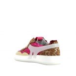 Baskets femme Méduse Sakura 208 Fuchsia/Leopard SAKURA-FE-FUCHSIALEOPARD