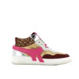 Women sneakers Méduse Sakura 201 Burgundy/Gold