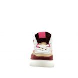 Women sneakers Méduse Sakura 201 Burgundy/Gold