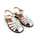 Sandales femme Méduse Sunville Miroir Argent SUNVILLE-FE-MIROIRARGENT
