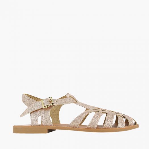Sandales femme Méduse Sunville Nude Pailleté SUNVILLE-FE-NUDEPAIL