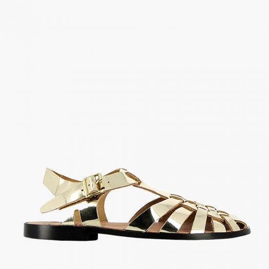 Sandales femme Méduse Sunville Miroir Doré SUNVILLE-FE-MIROIRDORE