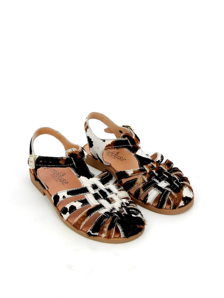 Sunville Medusa Cow Sandals | Méduse